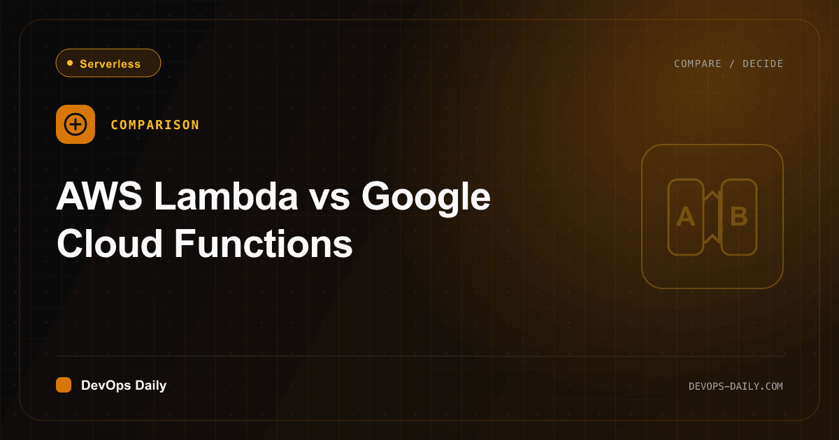 AWS Lambda vs Google Cloud Functions