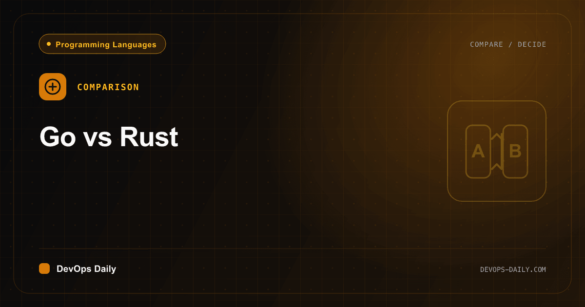 Go vs Rust