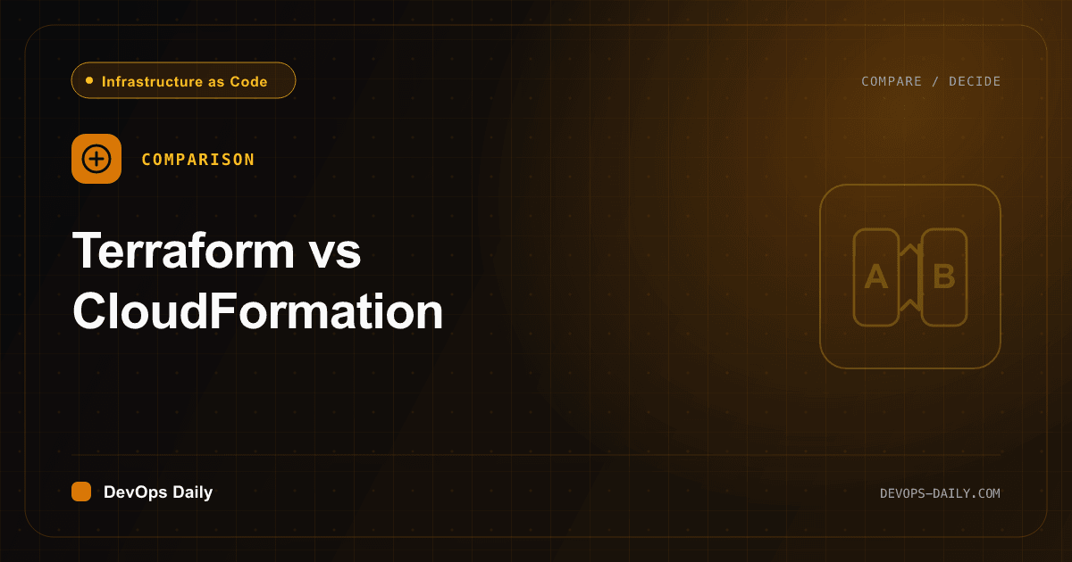 Terraform vs CloudFormation