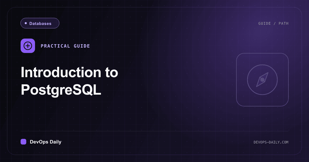 Introduction to PostgreSQL